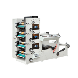RY-850 4 Renkli Karton Bardak Flekso Baskı Makinası