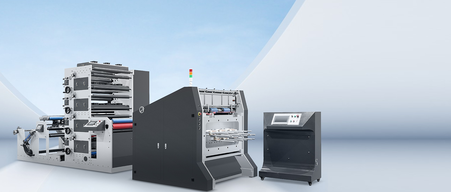 paper cup flexo printing and die cutting machine